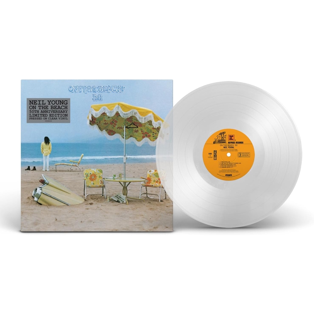 0093624852339.jpg On The Beach (50th Anniversary Clear Vinyl) - immagine 1