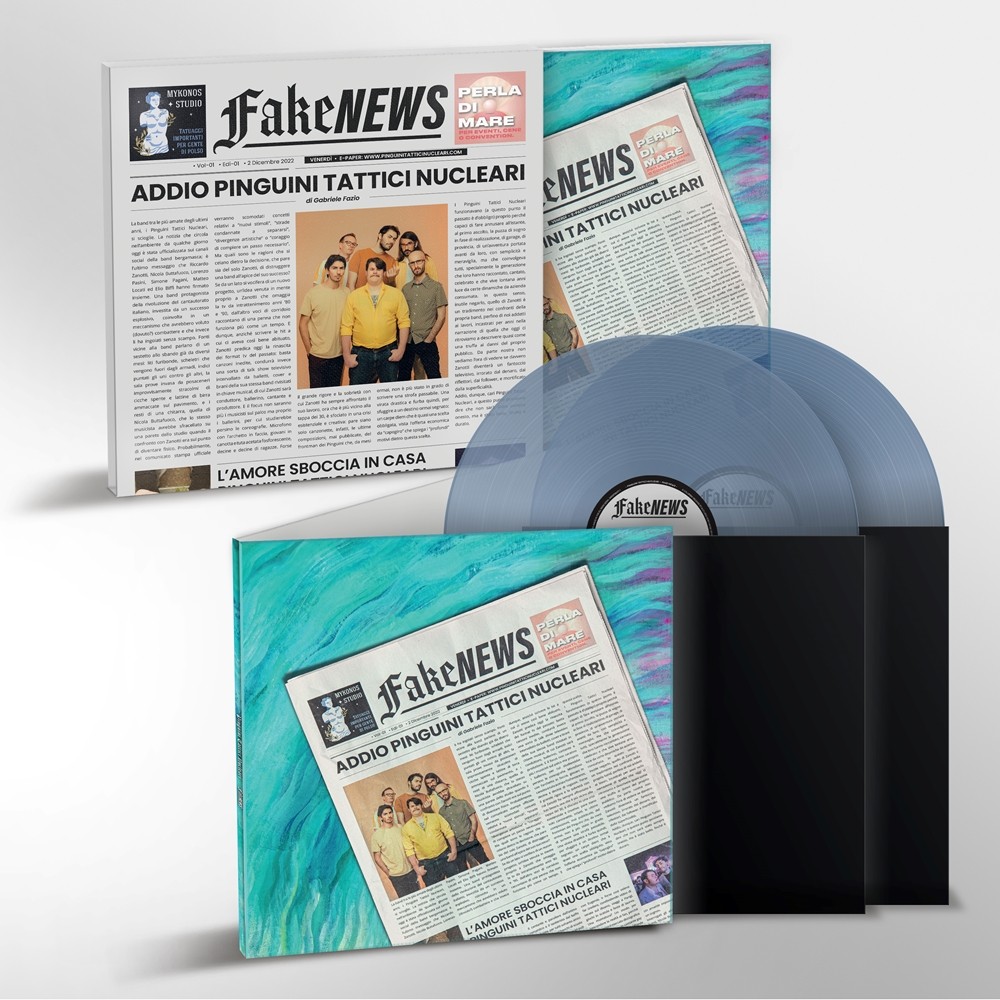 0196587407117.jpg Fake News (2lp Azzurro Trasparente) - immagine 1