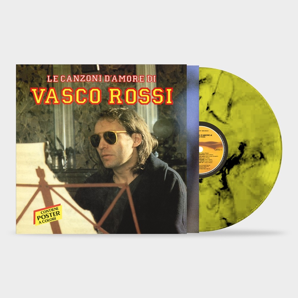 0196588694615.jpg Le Canzoni D'amore (Vinile Giallo Mix Nero 10gr. Edt. Num.) - immagine 1