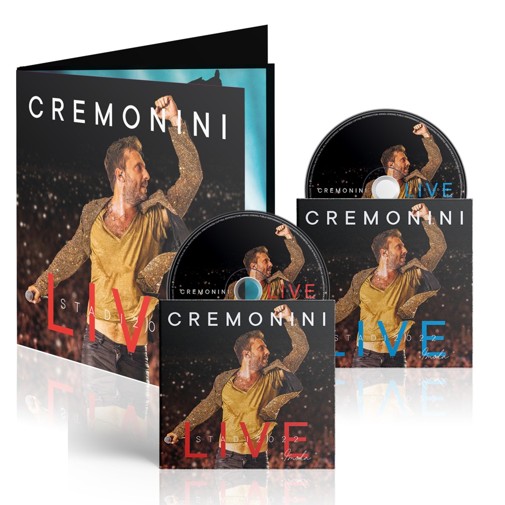 0602448570321.jpg Cremonini Live: Stadi 2022 + Imola (2cd Con Libro Fotogra.) - immagine 1