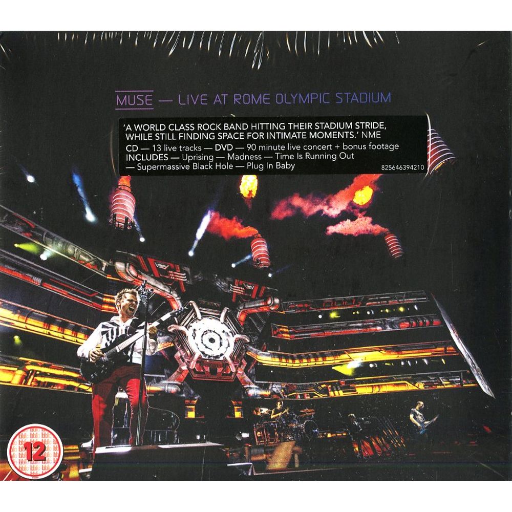 0825646394210.jpg Live At Rome Olympic Stadium (CD+dvd) - immagine 1