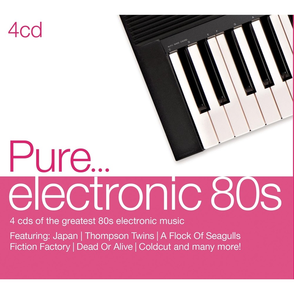 0888430398023.jpg Pure...electronic 80s (4cd) - immagine 1