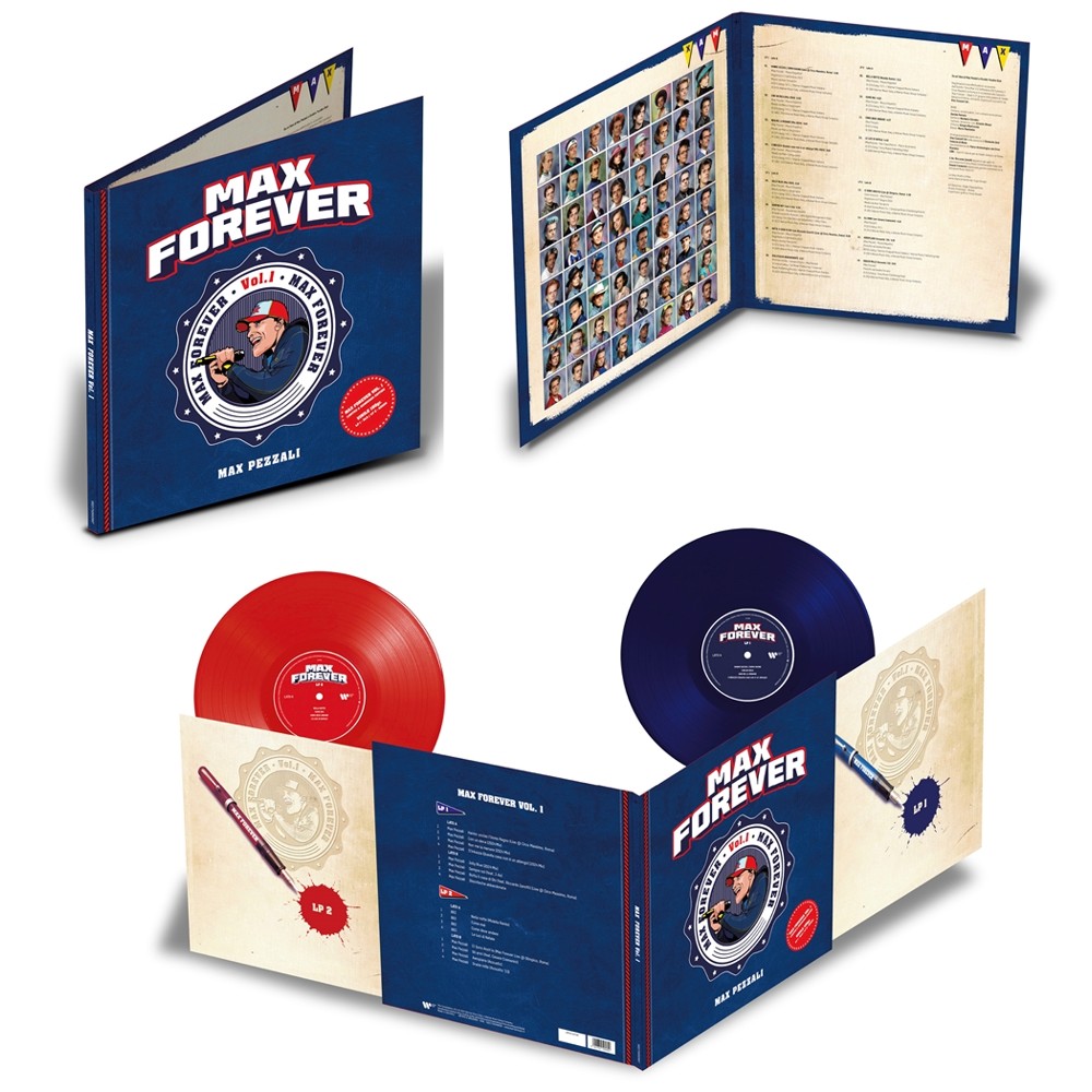 5021732552907.jpg Max Forever Vol.1 (2lp Blu E Rosso Vinile Numerato Limited) - immagine 1