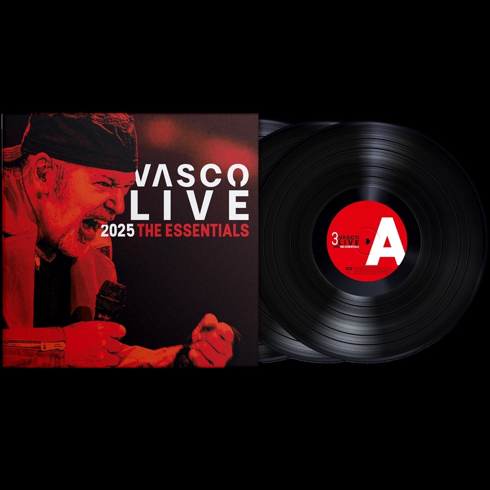 0602488397643.jpg Vasco Live 2025 - The Essential (3lp Da 180 Gr.) - immagine 1