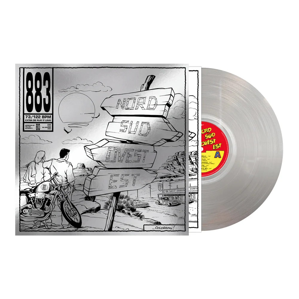 5026854636405.jpg Nord Sud Ovest Est (Vinile Cristallo Limited Copertina Metal - immagine 1