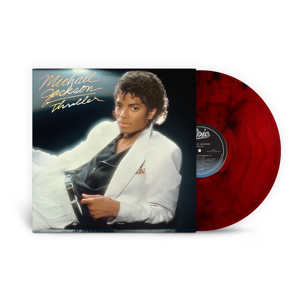 0199584611211.jpg Thriller (Limited Edition Red & Black Marble Vinyl) - immagine 1
